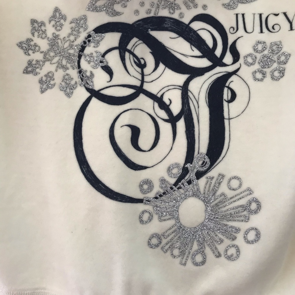 Juicy Couture Velour Hoodie track jacket - Picture 3 of 7